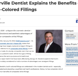 Naperville Dentist on Composite White Fillings
